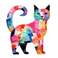 Cat collage mammal shape. AI generated Image by rawpixel.