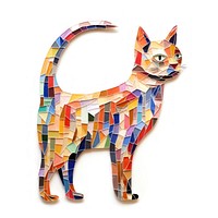 Cat collage animal mammal. AI generated Image by rawpixel.