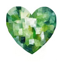 Heart backgrounds shape green. AI generated Image by rawpixel.