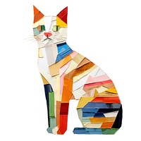 Cat animal mammal craft. AI generated Image by rawpixel.