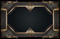 Art deco elegant ornament frame backgrounds technology blackboard. AI generated Image by rawpixel.