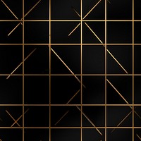 Black and gold grid pattern tile backgrounds repetition. 