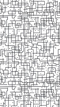 Doodle grid pattern backgrounds maze repetition. AI generated Image by rawpixel.