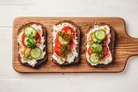 Sandwiches vegetable cheese food. AI generated Image by rawpixel.