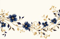 Vintage floral ornament frame border graphics pattern porcelain. AI generated Image by rawpixel.