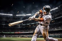 Baseballs player stadium helmet sports. AI generated Image by rawpixel.