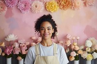 Flower shop owner adult woman entrepreneur. AI generated Image by rawpixel.