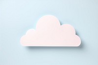 Sticky note white cloud cloudscape. AI generated Image by rawpixel.