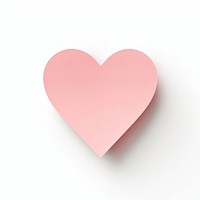 Sticky note heart pattern symbol. AI generated Image by rawpixel.