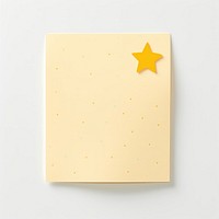 Portrait sticky note paper star white background. AI generated Image by rawpixel.