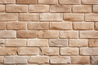 Beige brick texture architecture wall cobblestone. AI generated Image by rawpixel.