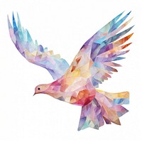 Dove painting animal bird. AI generated Image by rawpixel.