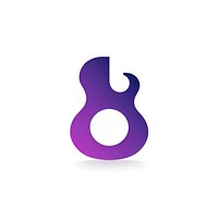 Guitar logo circle symbol. AI generated Image by rawpixel.