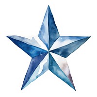 Star symbol shape white background. AI generated Image by rawpixel.