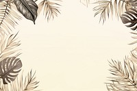 Tropical leaves backgrounds nature sketch. AI generated Image by rawpixel.