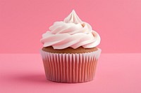 A cupcake dessert cream food. AI generated Image by rawpixel.