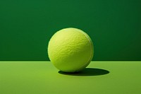A tennis ball sports green green background. AI generated Image by rawpixel.