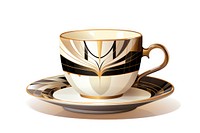 Coffee cup saucer drink mug. AI generated Image by rawpixel.