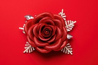 Roses brooch jewelry flower. 