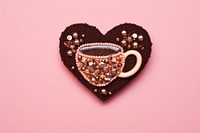 Coffee jewelry pink pink background. AI generated Image by rawpixel.