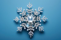 Snow flex snowflake jewelry nature. AI generated Image by rawpixel.