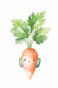 Carrot vegetable plant herbs. AI generated Image by rawpixel.