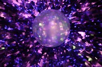 Disco ball backgrounds gemstone glitter. AI generated Image by rawpixel.