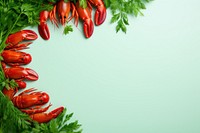 Lobsters plant food leaf. AI generated Image by rawpixel.