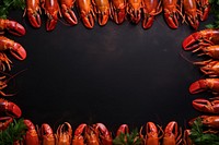 Lobsters seafood invertebrate crustacean. AI generated Image by rawpixel.