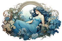 Mermaid painting adult art. AI generated Image by rawpixel.