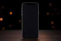 3d mobile phone screen light black. AI generated Image by rawpixel.