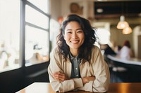 A multiracial smiling smile adult. AI generated Image by rawpixel.