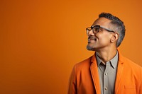 A mixed raced 40 years old man portrait glasses blazer. AI generated Image by rawpixel.