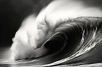 Wave nature ocean wave. AI generated Image by rawpixel.