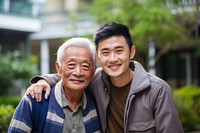 Taiwanese smiling adult smile. 