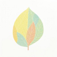Leaf pattern plant art. AI generated Image by rawpixel.