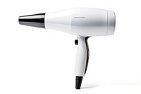 Hair dryer white background equipment appliance. AI generated Image by rawpixel.