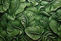 Tropical jungle green backgrounds pattern. AI generated Image by rawpixel.