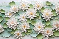 Water lily pattern backgrounds flower. 