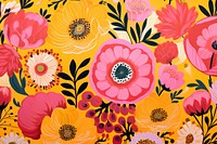 Pretty flower pattern yellow petal. AI generated Image by rawpixel.