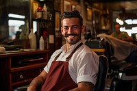 Barbershop working waiter adult. AI generated Image by rawpixel.
