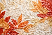 Autumn leaves pattern art backgrounds. AI generated Image by rawpixel.