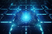 Cyber security architecture backgrounds technology. AI generated Image by rawpixel.