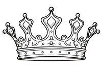 Crown tiara white background accessories. AI generated Image by rawpixel.