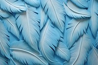 Feathers blue backgrounds pattern. 