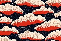 Cloud wallpaper pattern backgrounds repetition. AI generated Image by rawpixel.