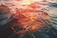 Close up of sea outdoors nature sunset. AI generated Image by rawpixel.