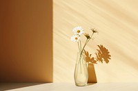 Flower in vase sunlight plant decoration. AI generated Image by rawpixel.