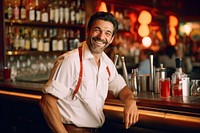 Bartender at the bar restaurant adult drink. AI generated Image by rawpixel.