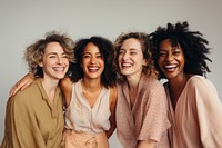 Diverse women laughing portrait smile. AI generated Image by rawpixel.